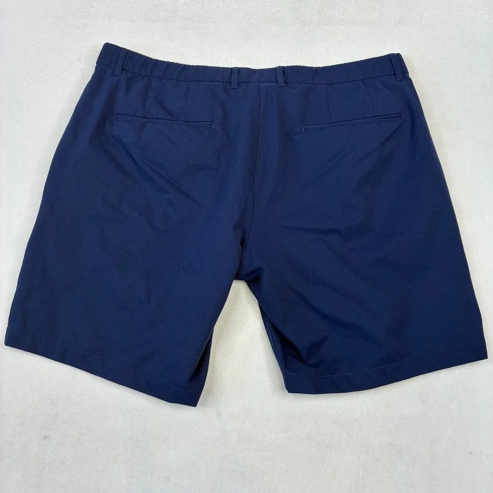 Holderness & Bourne Harwood Short Mens 40 Navy Blue Golf Performance Signature